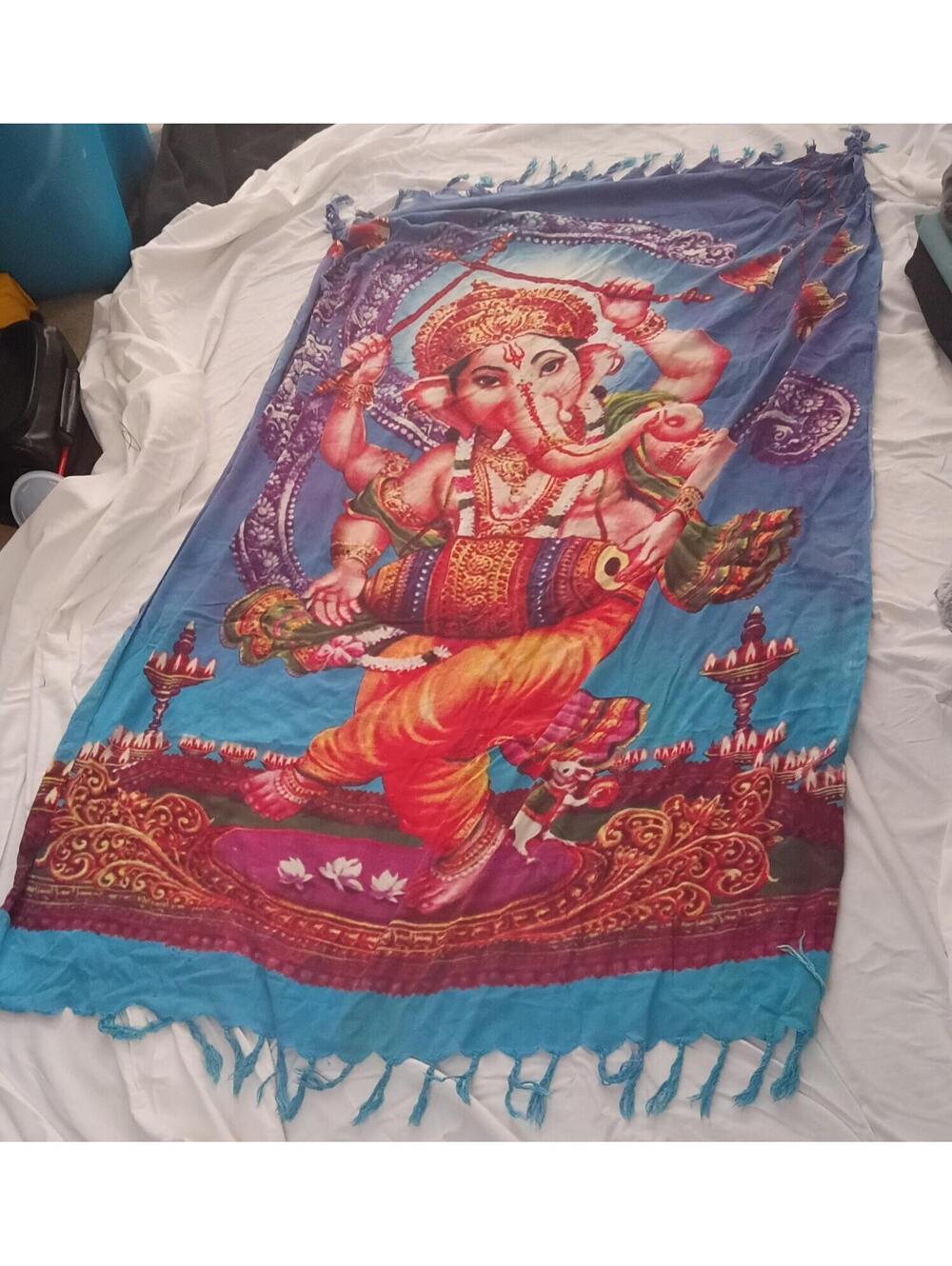 Dancing Ganesha Tapestry